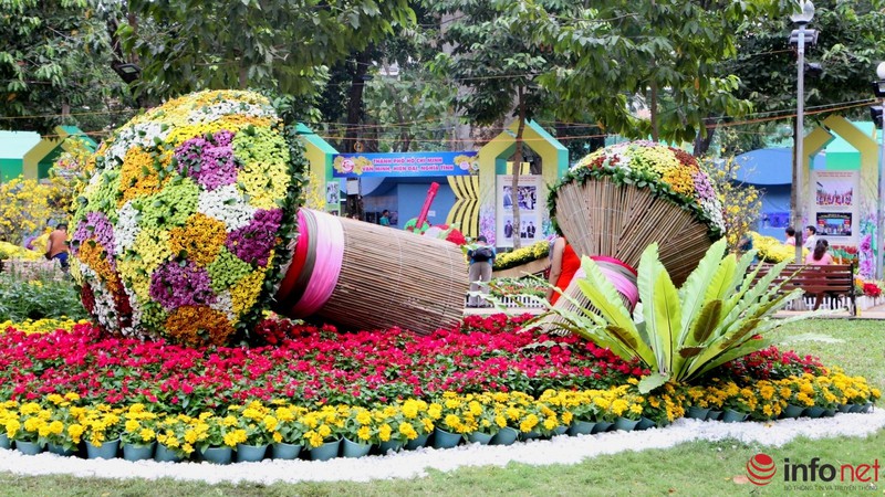 TP.HCM: Khai mạc Hội hoa Xuân, hàng ngàn hiện vật độc đáo được trưng bày - ảnh 2
