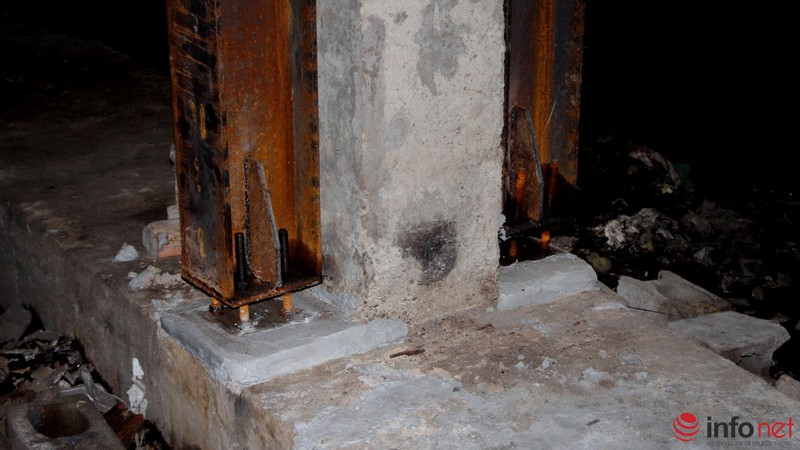 TP.HCM: Cầu vượt Nguyễn Hữu Cảnh sụt lún phải gắn xà thép để níu giữ - ảnh 4