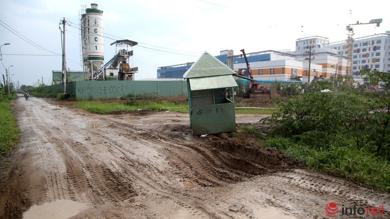 TP.HCM: Bệnh viện sắp khánh thành, đường cho xe cứu thương vẫn lổn nhổn đất đá - ảnh 6