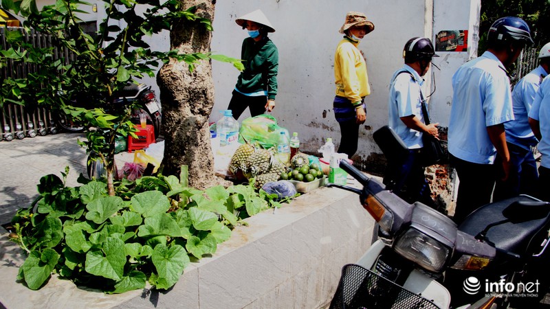 Quận 1 tiếp tục phá bồn cây, tường chắn chiếm vỉa hè trước VP bộ Công Thương - ảnh 3