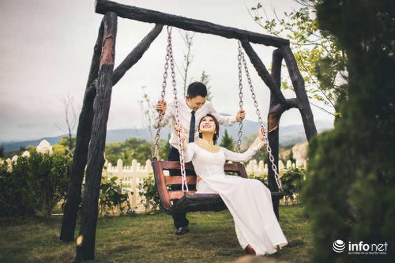 Chùm ảnh cưới ở nghĩa trang của cặp đôi yêu 7 ngày đã cưới - ảnh 5