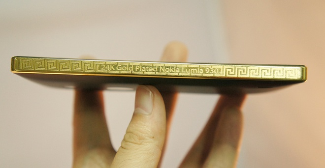 5 triệu đồng một lần mạ vàng Lumia 930 tại Hà Nội