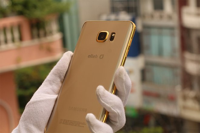 Galaxy Note 5 được mạ vàng tại Việt Nam