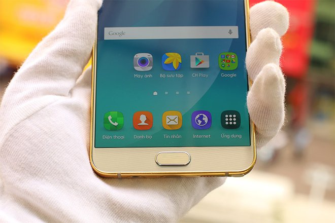 Galaxy Note 5 được mạ vàng tại Việt Nam