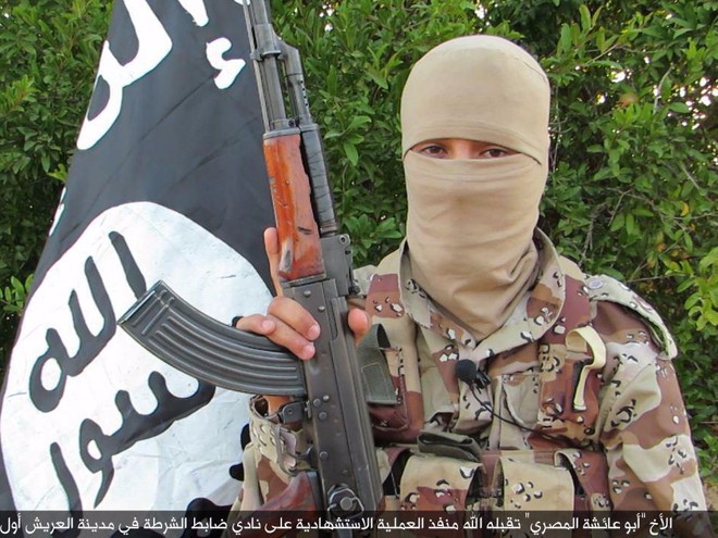 Một phần tử vũ trang của tổ chức Nhà nước Hồi giáo IS. Ảnh: Business Insider.