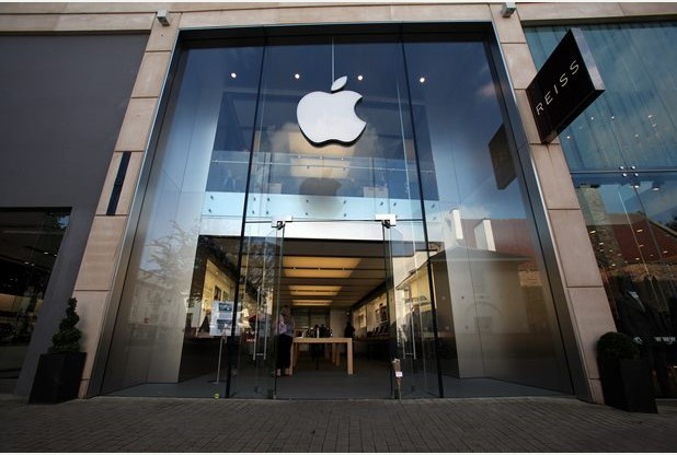 Cửa hàng của Apple tại Bristol - nơi diễn ra vụ việc.