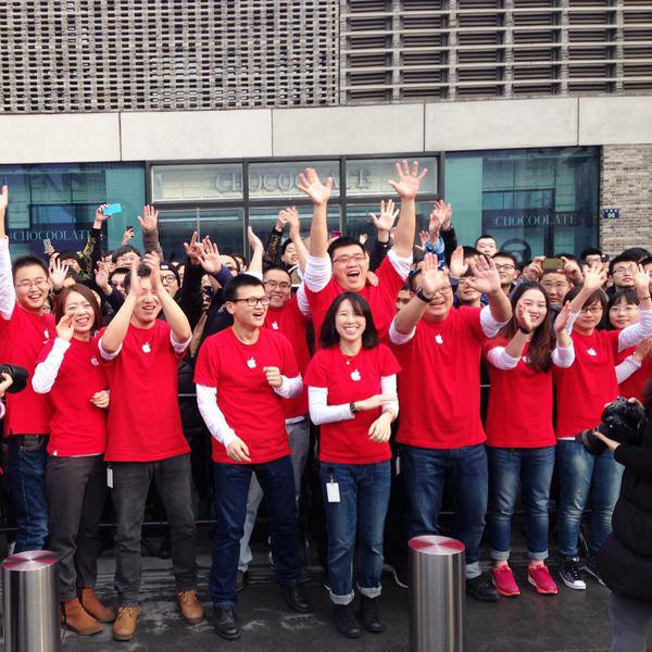 Đội ngũ nhân viên của Apple.