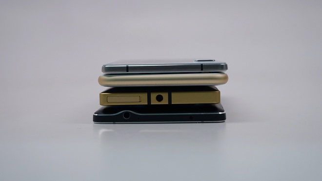 So dáng các smartphone ấn tượng năm 2014