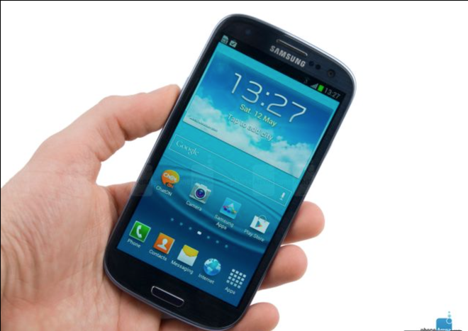 1. Samsung Galaxy S3.