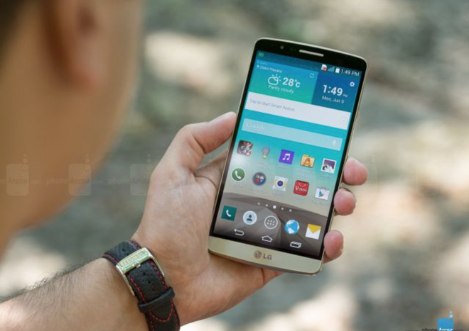 1. LG G3.