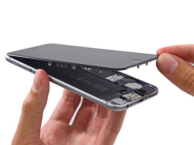 Pin của iPhone. Ảnh: iFixit.