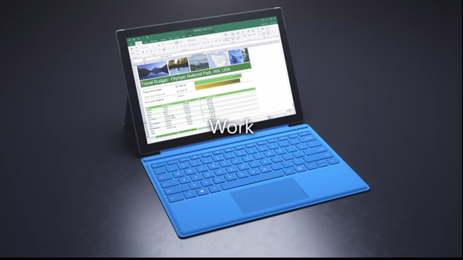 Microsoft Surface Pro 4.