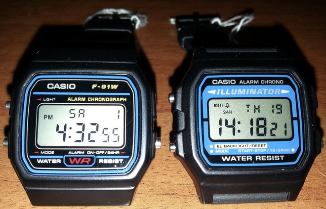 Đồng hồ Casio từng là biểu tượng của giới trẻ.