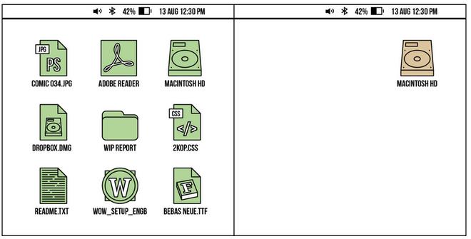 Màn hình desktop của bạn giống bên trái hay bên phải?