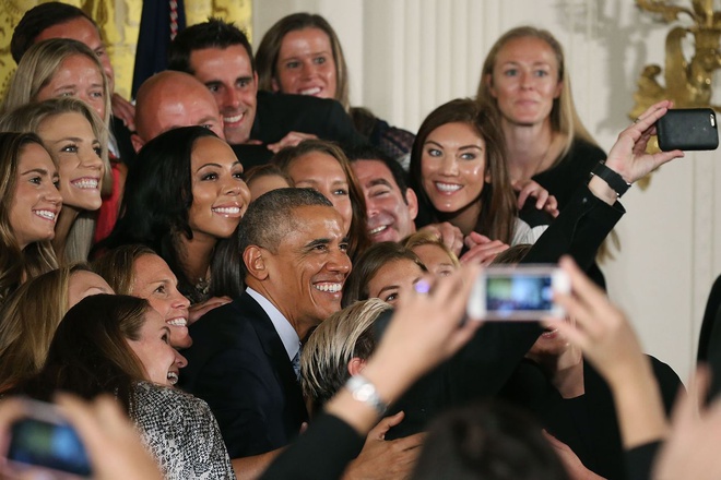 Tổng thống Obama đã chán nản vì ảnh selfie