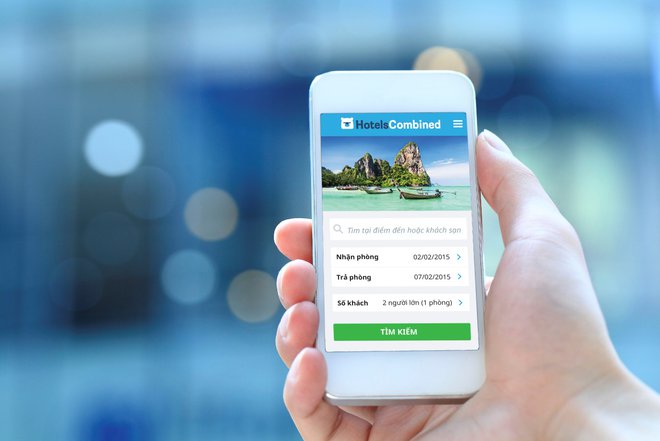 Chỉ với một cú click trên smartphone, mọi giá phòng khách sạn trực tuyến đều được so sánh.