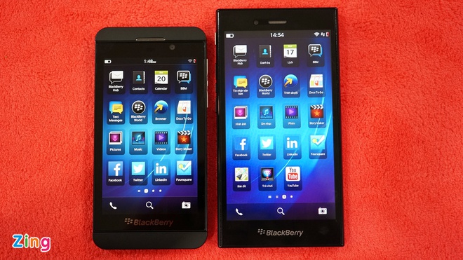 Nên chọn BlackBerry Z3 hay Z10
