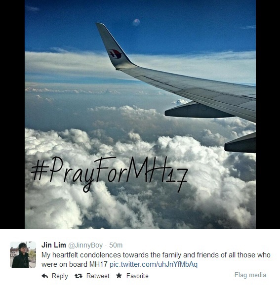 Facebook, Twitter dậy sóng sau vụ máy bay MH17 gặp nạn