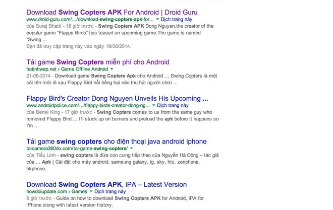 Game mới của Nguyễn Hà Đông chưa ra mắt đã bị giả mạo