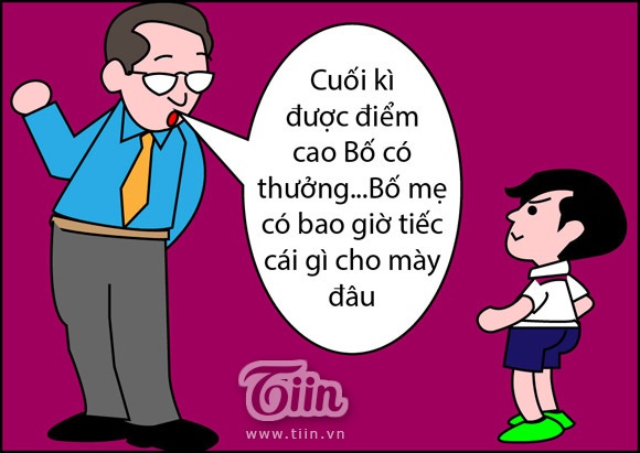 Bộ tranh những câu nói bất hủ của phụ huynh - ảnh 3
