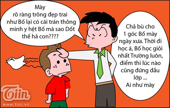 Bộ tranh những câu nói bất hủ của phụ huynh - ảnh 4
