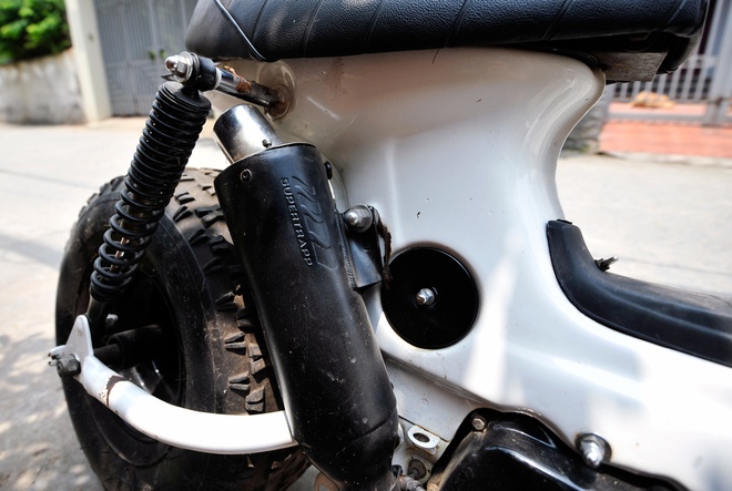 Chaly độ bánh béo độc đáo ở Hà Nội - ảnh 9