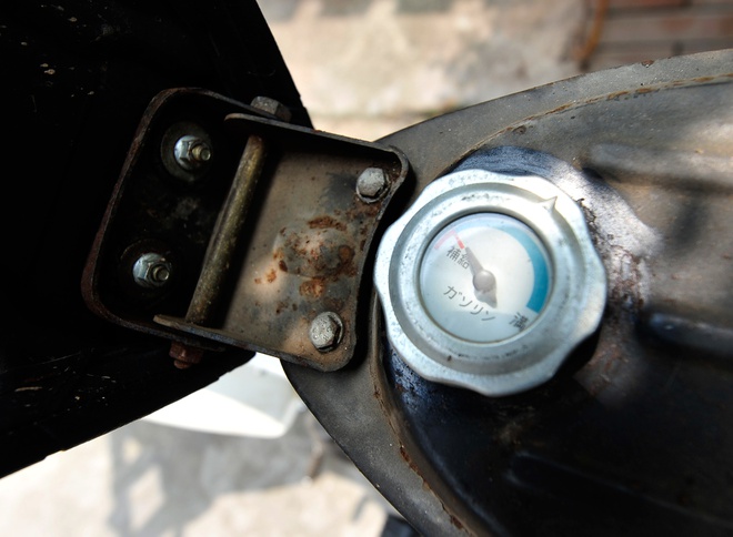 Chaly độ bánh béo độc đáo ở Hà Nội - ảnh 3