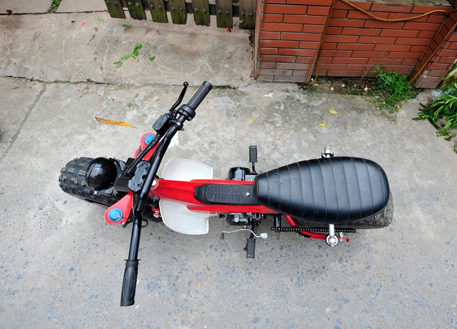 Chaly độ bánh béo độc đáo ở Hà Nội - ảnh 7