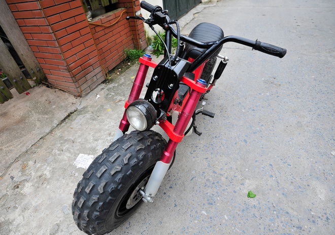 Chaly độ bánh béo độc đáo ở Hà Nội - ảnh 8