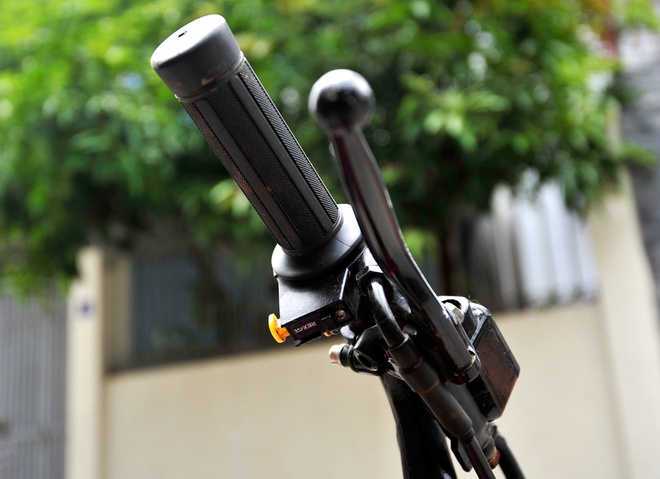 Chaly độ bánh béo độc đáo ở Hà Nội - ảnh 5