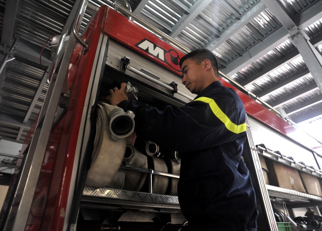 Trận địa bắn pháo hoa đêm giao thừa đã sẵn sàng - ảnh 2