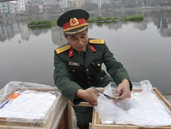 Trận địa bắn pháo hoa đêm giao thừa đã sẵn sàng - ảnh 6