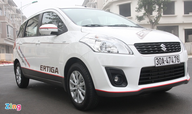 Suzuki Ertiga - tân binh xe 7 chỗ giá 599 triệu cho gia đình - ảnh 1