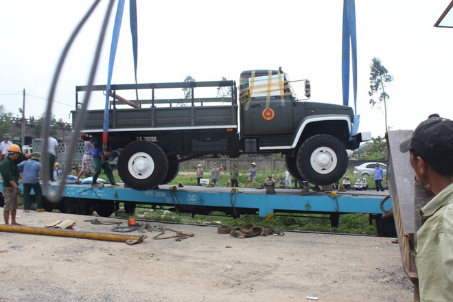 Tàu đặc biệt phục vụ Quốc tang Đại tướng đã tới Quảng Bình - ảnh 14
