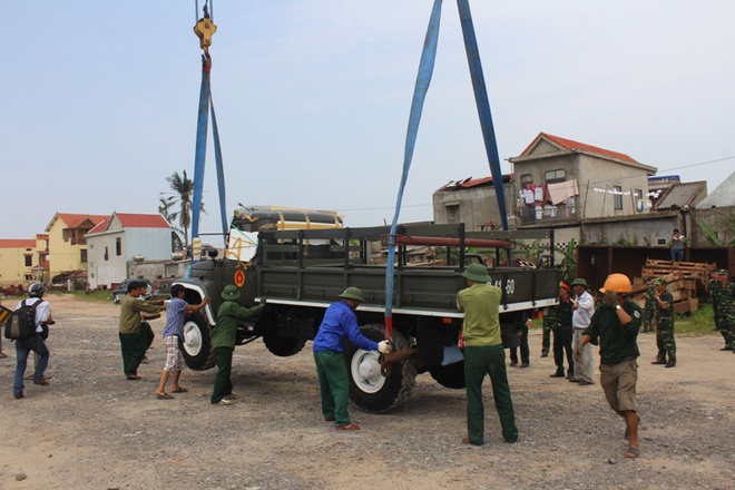 Tàu đặc biệt phục vụ Quốc tang Đại tướng đã tới Quảng Bình - ảnh 15