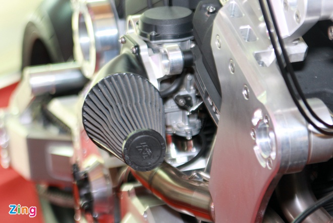 Confederate P120 Fighter Combat độc nhất Việt Nam - ảnh 6