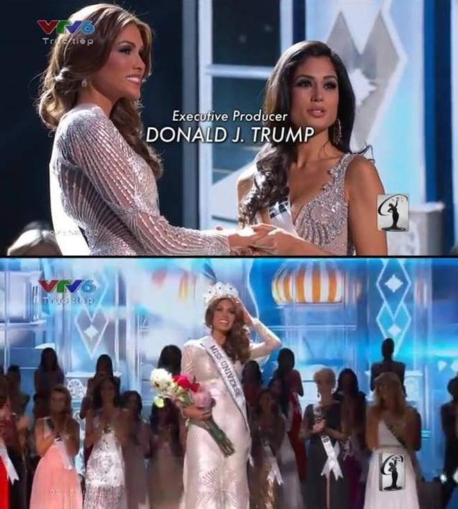 Miss Venezuela suýt rơi vương miện khi lên ngôi HH Hoàn vũ - ảnh 5