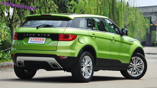 Thông số Land Wind Trung Quốc nhái Land Rover Evoque - ảnh 7