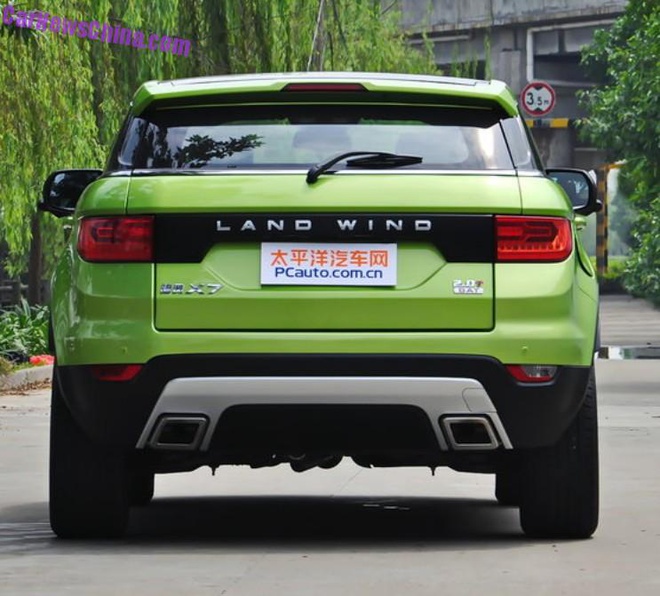 Thông số Land Wind Trung Quốc nhái Land Rover Evoque - ảnh 2