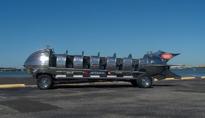 15 chiếc xe ngộ nghĩnh có một không hai trên thế giới - ảnh 10