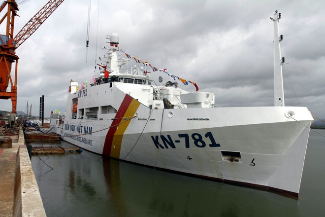 Cận cảnh tàu Kiểm ngư 781 của Việt Nam hiện đại nhất ASEAN - ảnh 1
