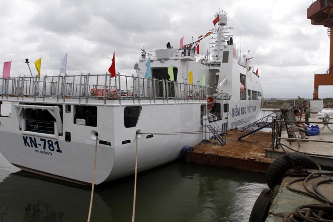 Cận cảnh tàu Kiểm ngư 781 của Việt Nam hiện đại nhất ASEAN - ảnh 12