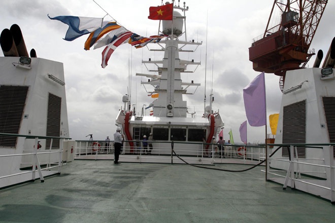 Cận cảnh tàu Kiểm ngư 781 của Việt Nam hiện đại nhất ASEAN - ảnh 9