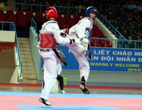 36 chiến sĩ VN tham gia thi đấu Giải Taekwondo quân sự thế giới - ảnh 1