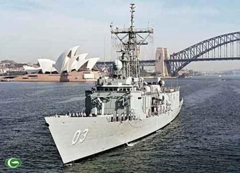 Tàu Hải quân Hoàng gia Australia sắp thăm Việt Nam - ảnh 1