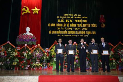 Sở Thông tin và Truyền thông Lào Cai kỉ niệm 10 năm ngày thành lập - ảnh 2