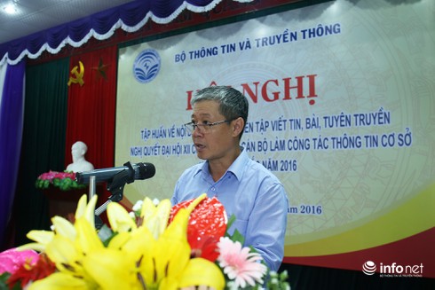 Bộ TT&TT tổ chức hội nghị tập huấn về nội dung, kỹ năng biên tập tin bài... - ảnh 1