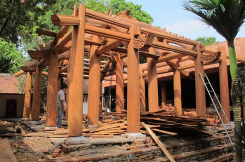 Lại phát hiện nhiều vi phạm tại chùa Trăm Gian - ảnh 1