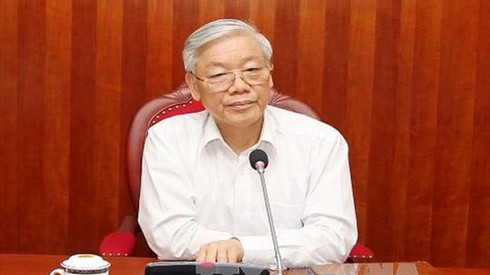 Tổng Bí thư Nguyễn Phú Trọng điện đàm với Tổng Bí thư Trung Quốc Tập Cận Bình - ảnh 1