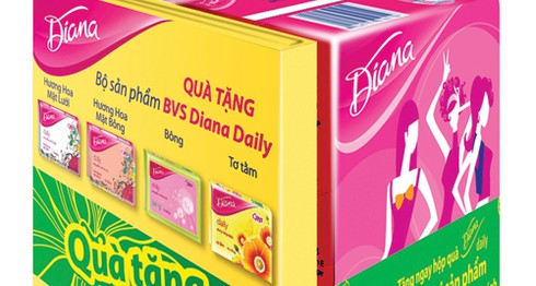 Diana tặng quà khách hàng mua sản phẩm siêu thấm - ảnh 1